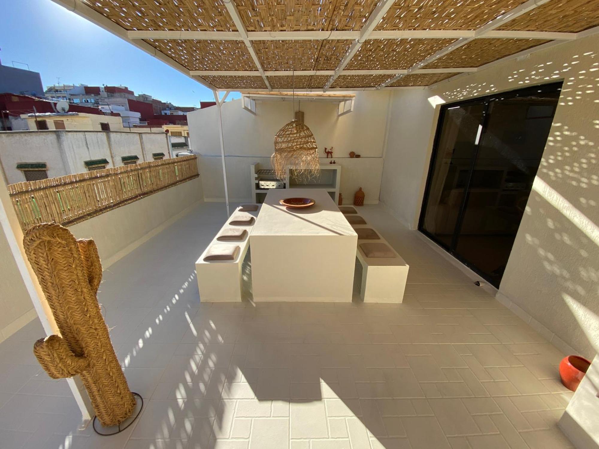 Magnificent Apartment With Private Rooftop Terrace 탕헤르 외부 사진
