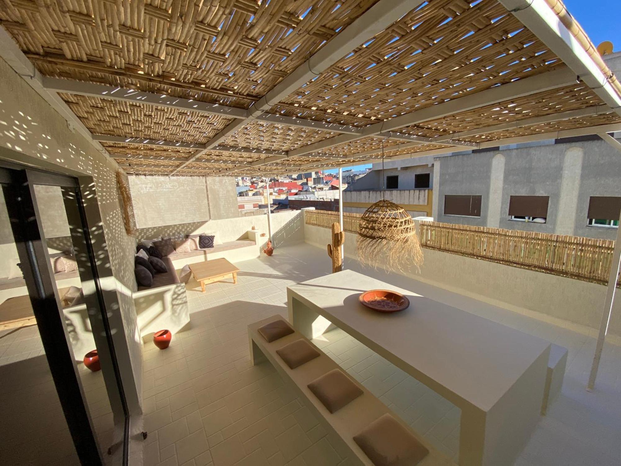 Magnificent Apartment With Private Rooftop Terrace 탕헤르 외부 사진
